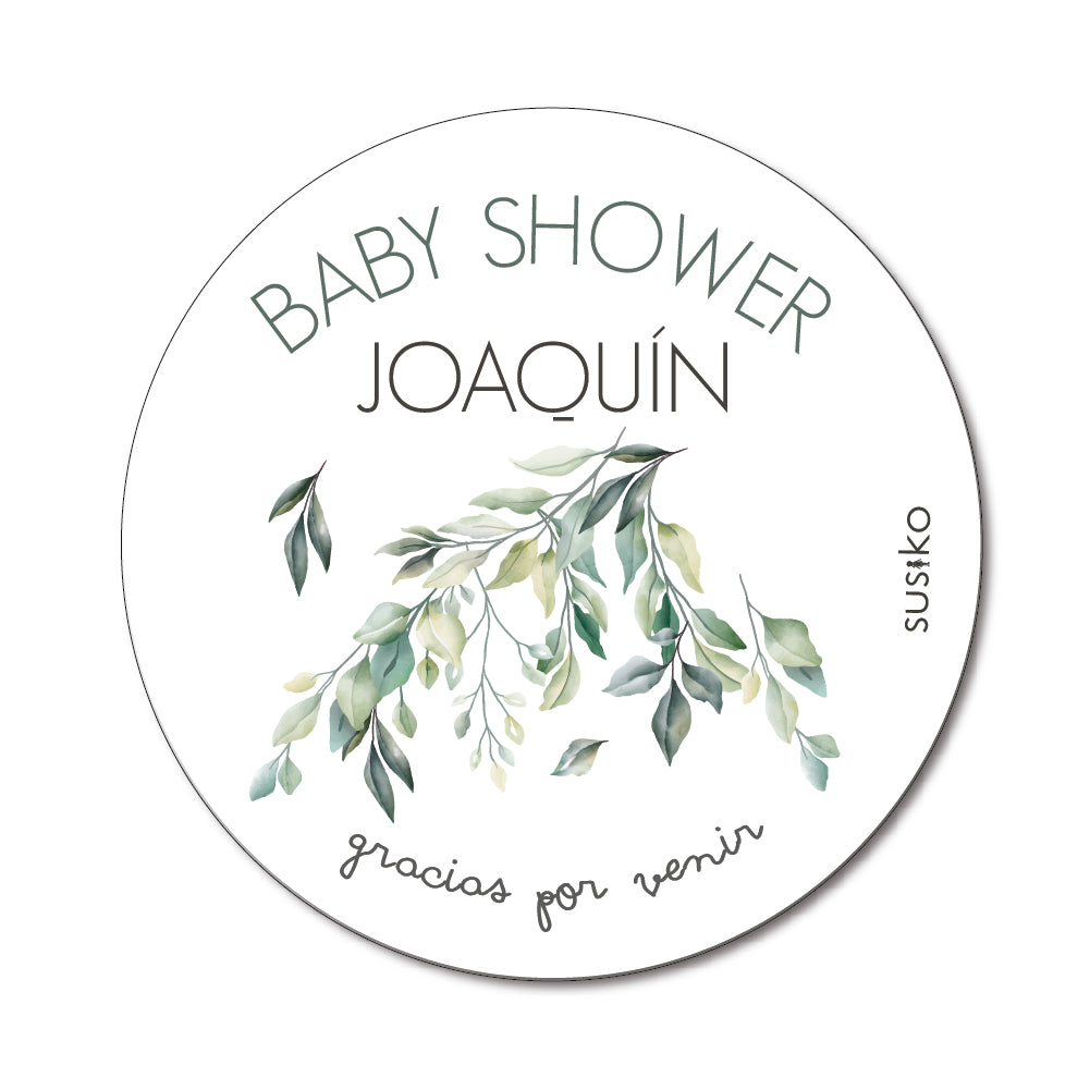 Etiquetas con cuerda - Baby Shower  (1,45€/ud)