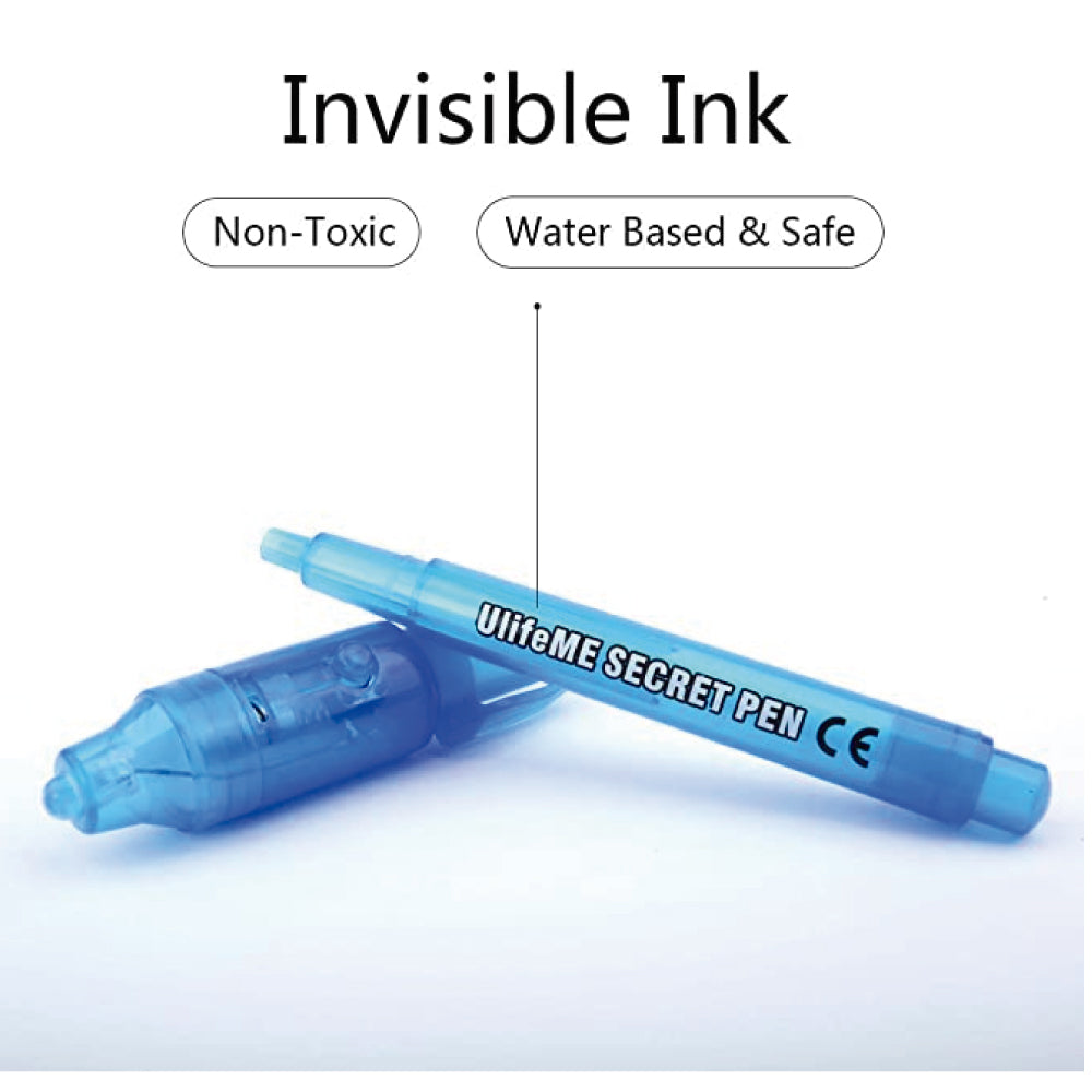 Bolígrafos de tinta invisible con tarjeta de Bautizo (3,50€/ud)
